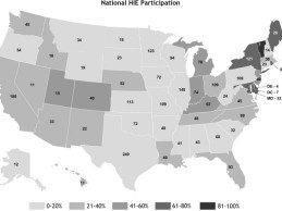 Hospitals with A Basic EHR Engaged in Health Information Exchanges