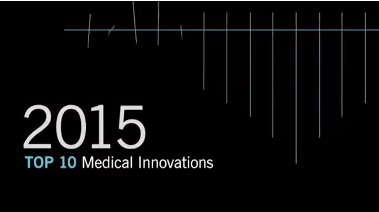 Top 10 Medical Innovations in 2015