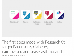 Apple ResearchKit Apps 1