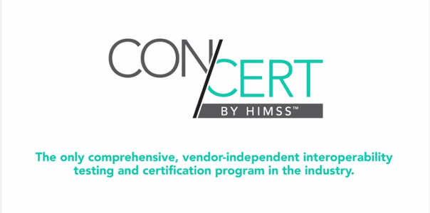 ConCert by HIMSS HIMSS Launches EHR/HIE Interoperability Testing & Certification Program