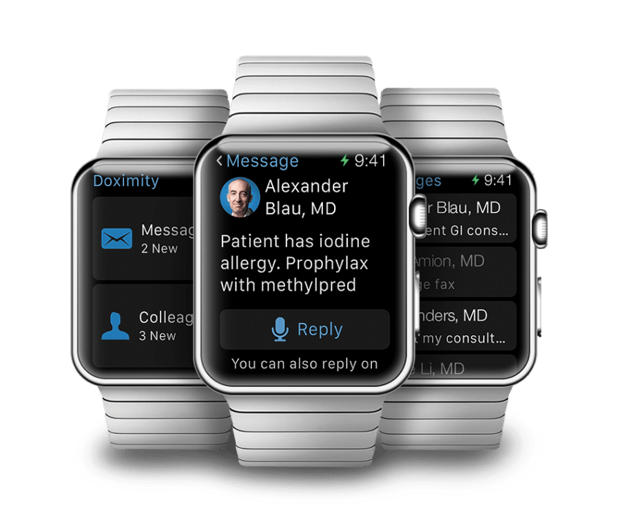 Doximity Launches Apple Watch App for Physicians