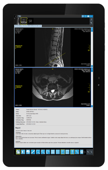 DICOM Medical Imaging Tablet to Untether Radiologists from Workstations