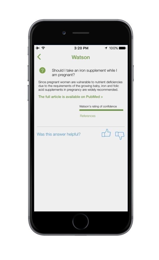 IBM, Nutrino Unveils Watson-Powered Nutrition App for Expectant Moms-to-Be