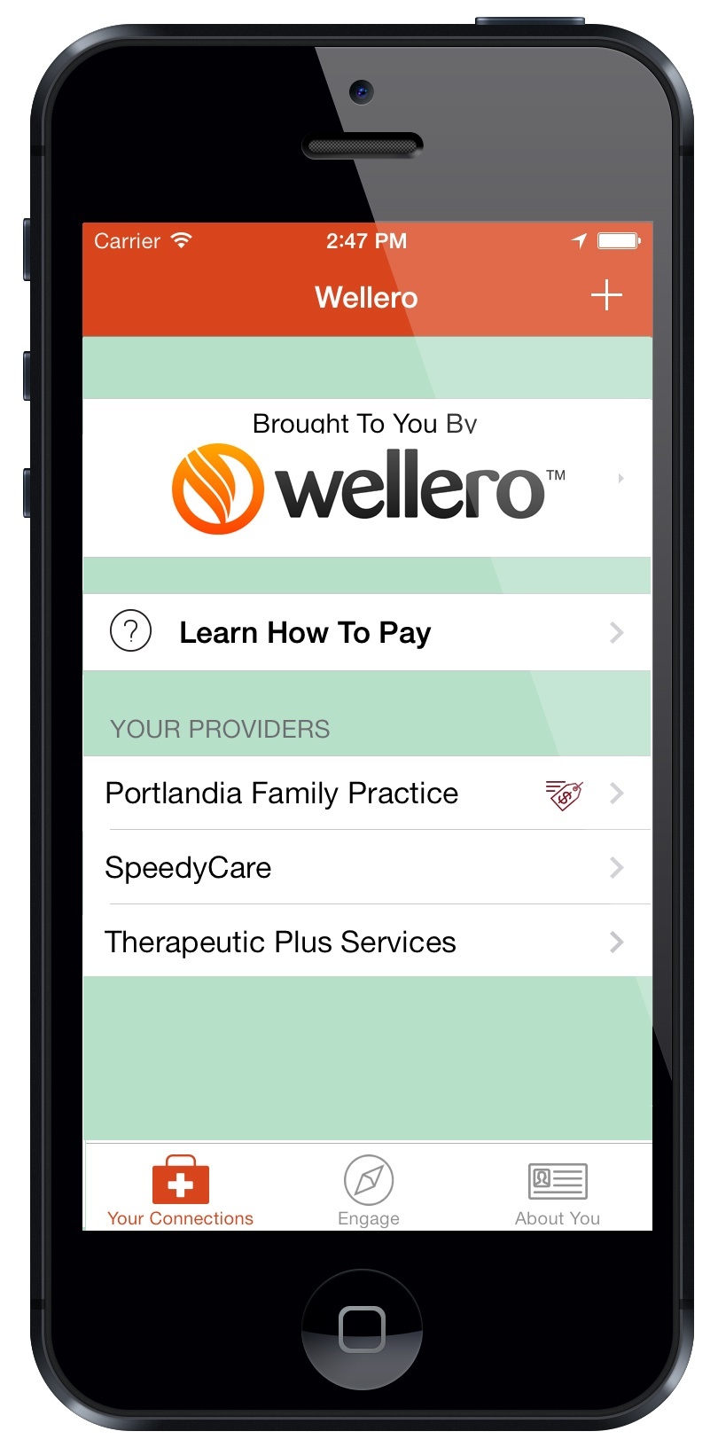 Cambio Shutters Mobile Payment App, Wellero