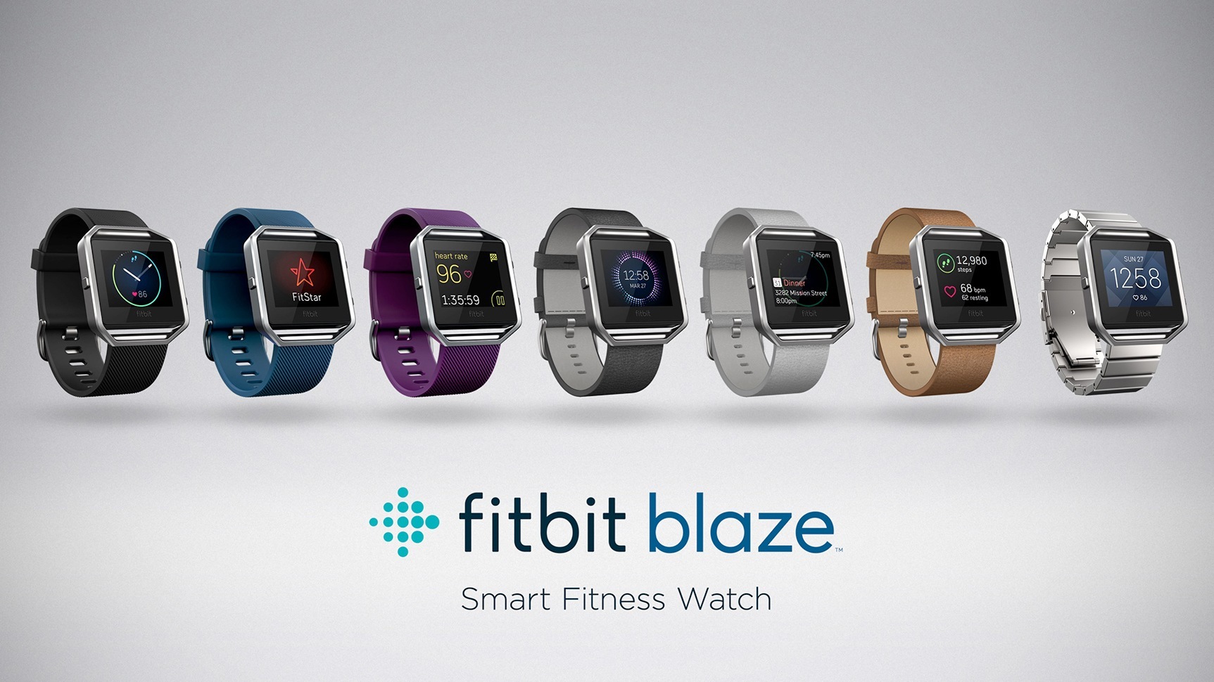 Fitbit Unveils Smart Fitness Watch Fitbit Blaze