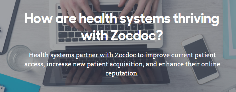 ZocDoc Health Systems