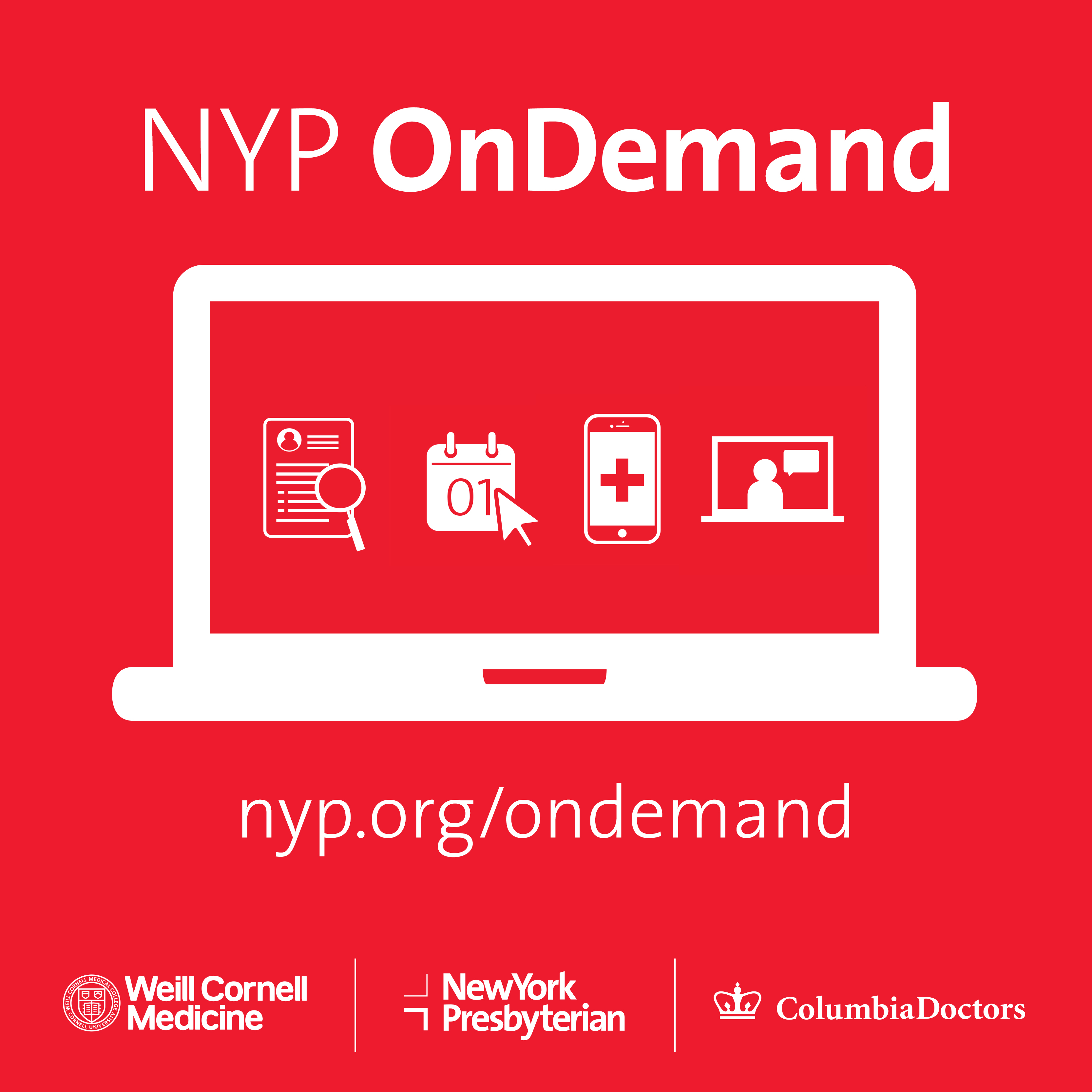 NewYork-Presbyterian Launches Telehealth Platform, NYP OnDemand