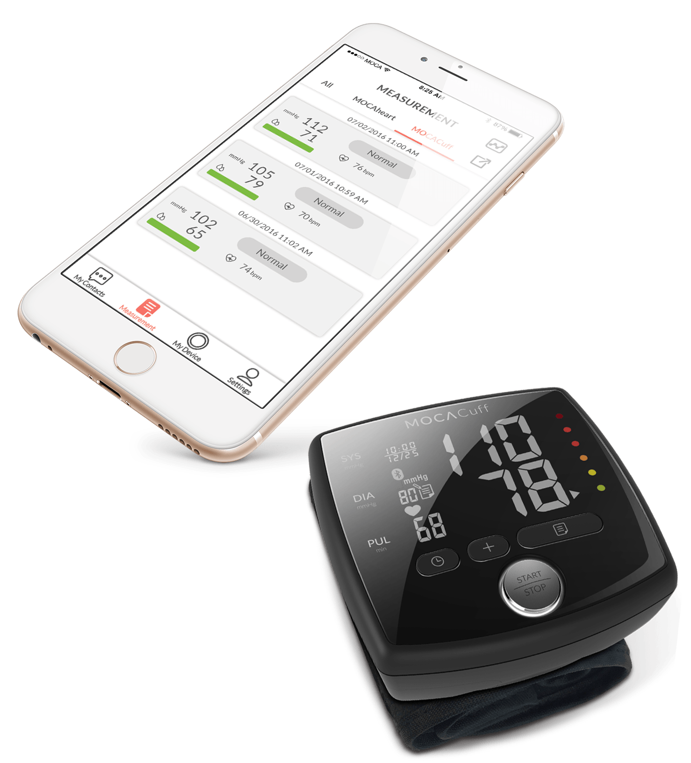 MOCACARE Unveils FDA-Approved Wireless Blood Pressure Monitor