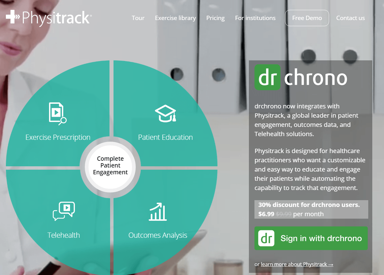 drchrono, Physitrack Integrate