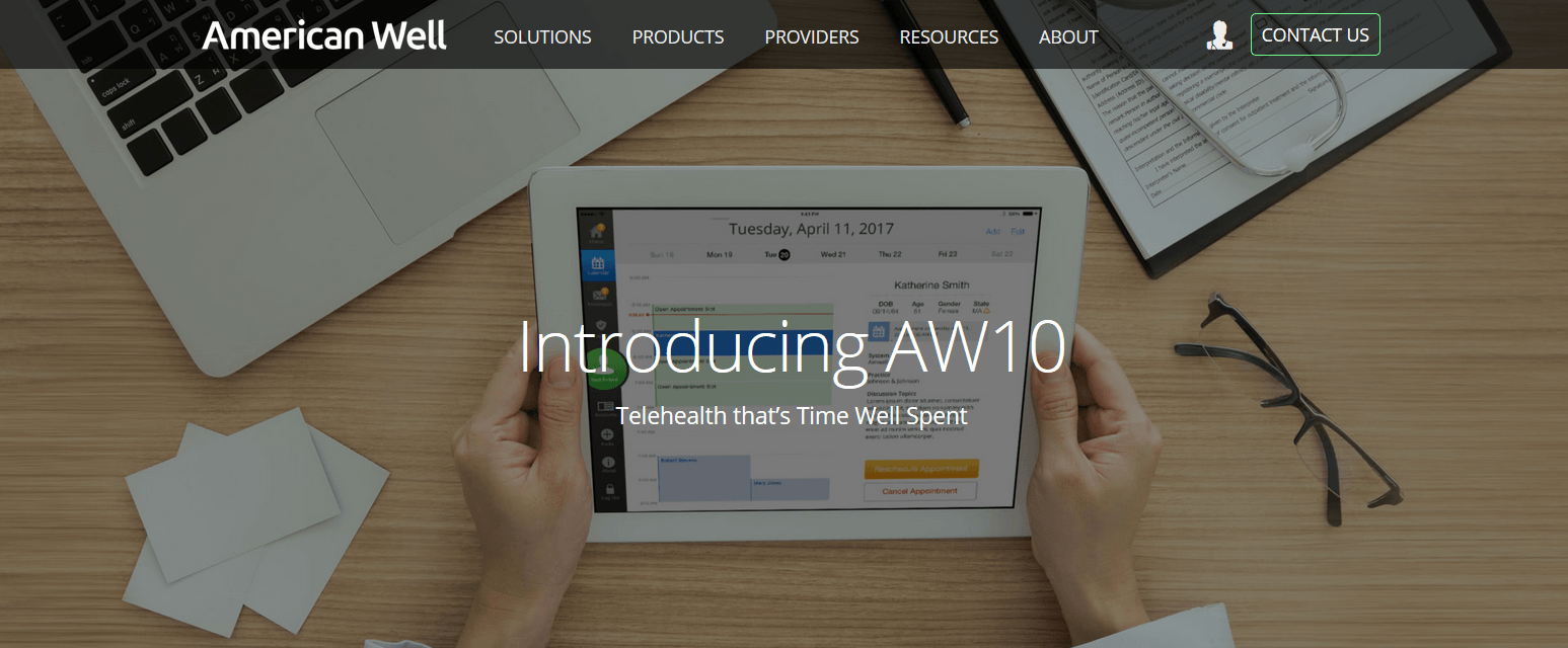 American Well Unveils AW10 to Minimize Time between In-Person and Telehealth Visits for Physicians