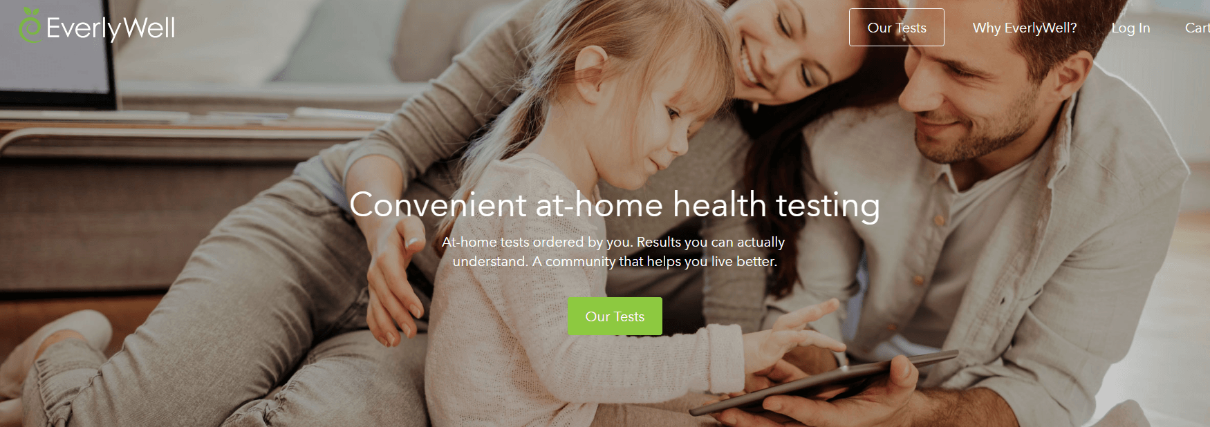 EverlyWell Convenient At-Home Health Testing