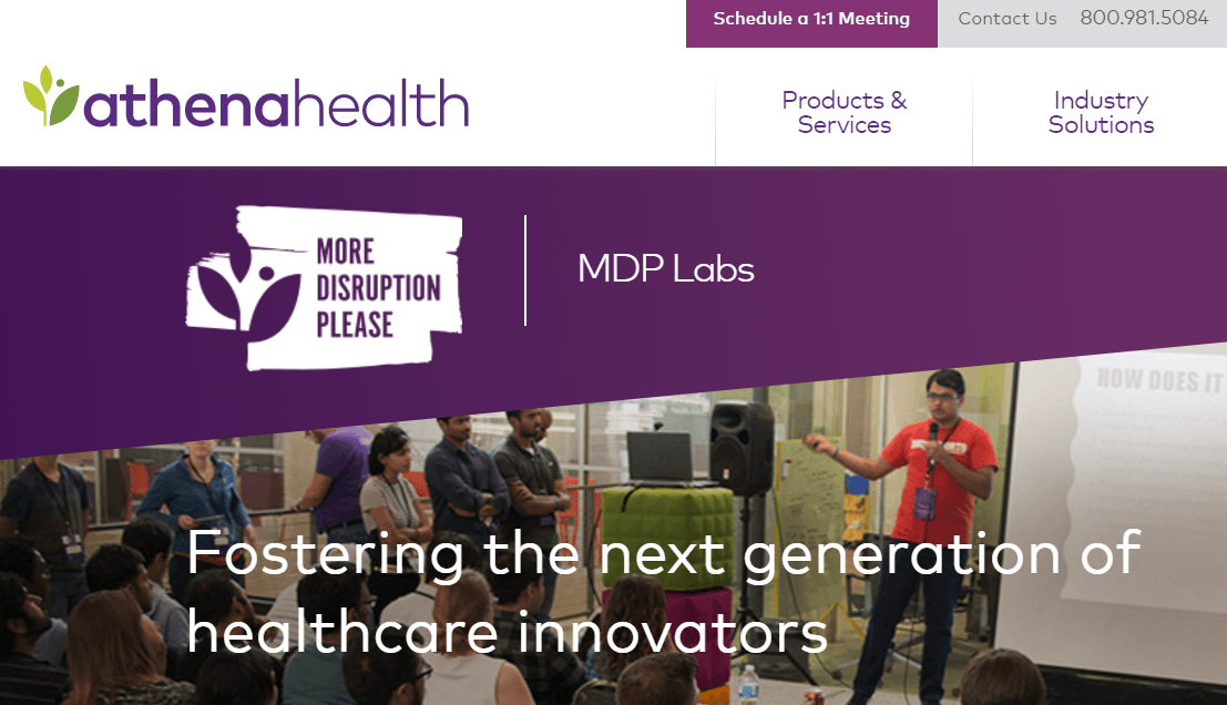 athenahealth Launches MDP Labs for Health IT Startups to Accelerate Health Innovation