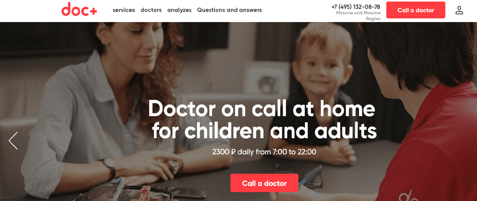 Russian Digital Health Startup DOC+ Lands $5M for On-Demand Doctor Visits