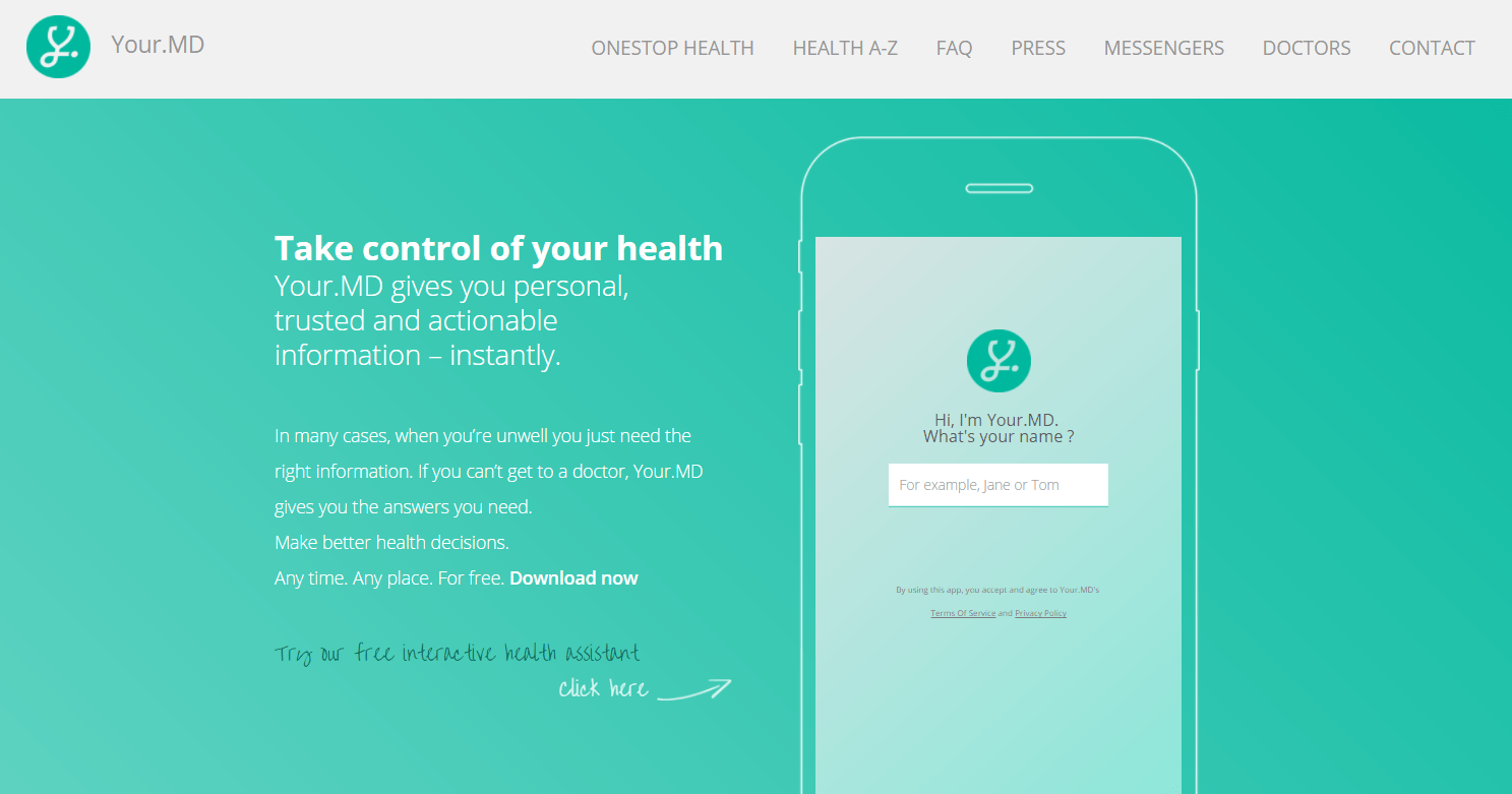 Your.MD Lands $10M to Expand AI-Powered Health Information Service ...