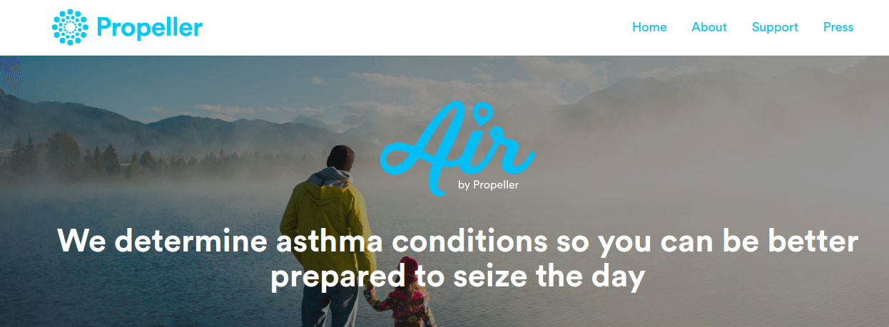 Propeller Health Unveils API to Provide Local Asthma Conditions