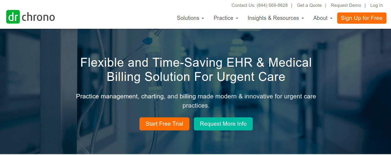 drchrono Launches Specialized EHR for Urgent Care Practices