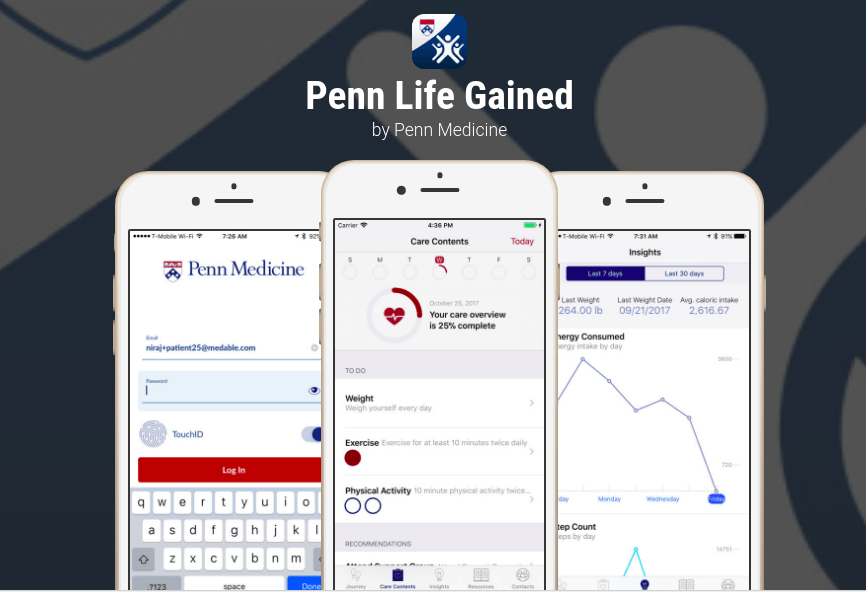 Penn Medicine, Medable Unveil Apple CareKit-Powered App for Bariatric Surgery Patients