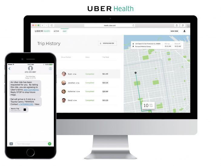 Uber Launches Uber Health, an On-Demand Medical Transportation Service for Patients