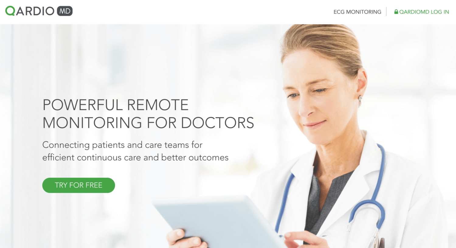 Qardio Launches New Service for Doctors to Better Remotely Monitor Patients