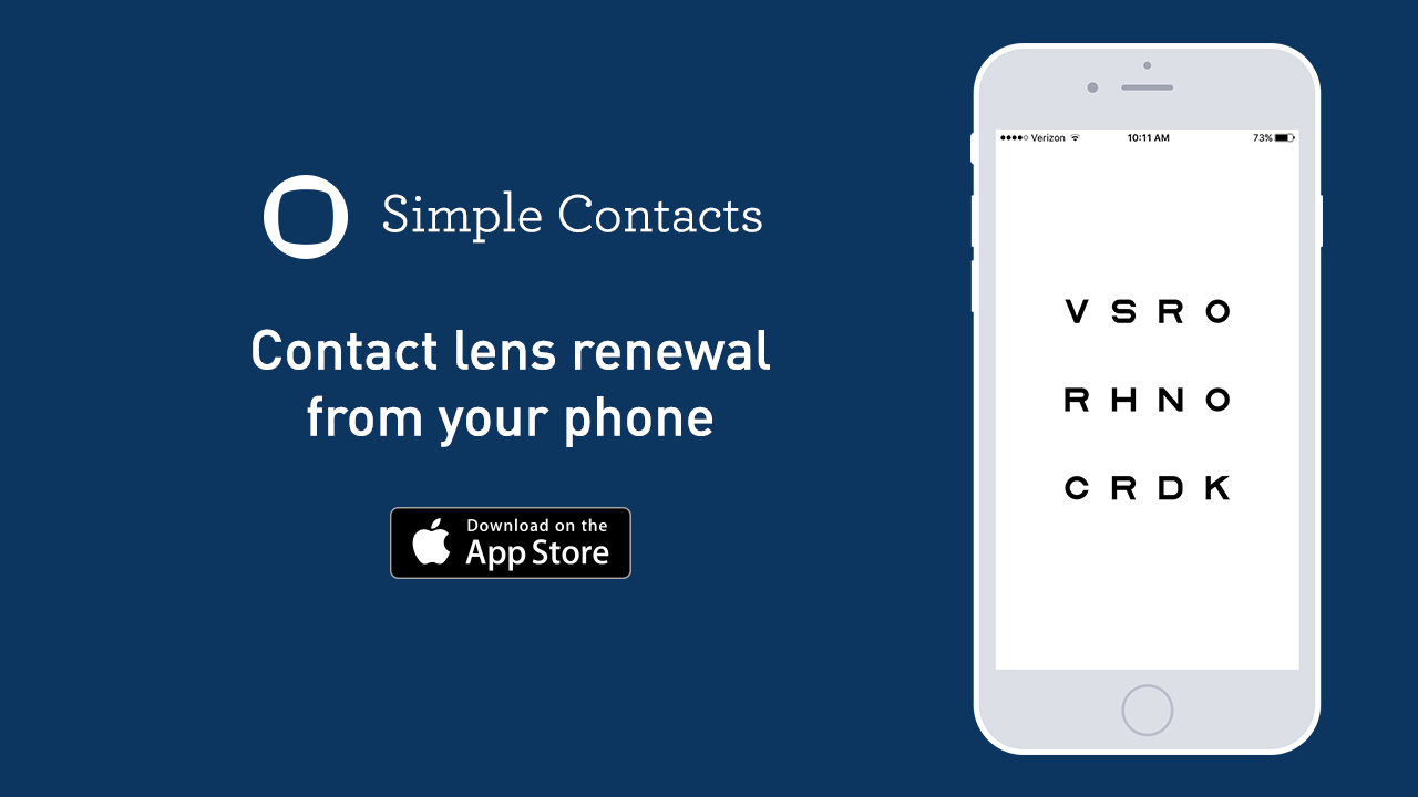 Eye Care Telemedicine Startup Simple Contacts Raises $16M for Tech-Enabled Prescription Lenses