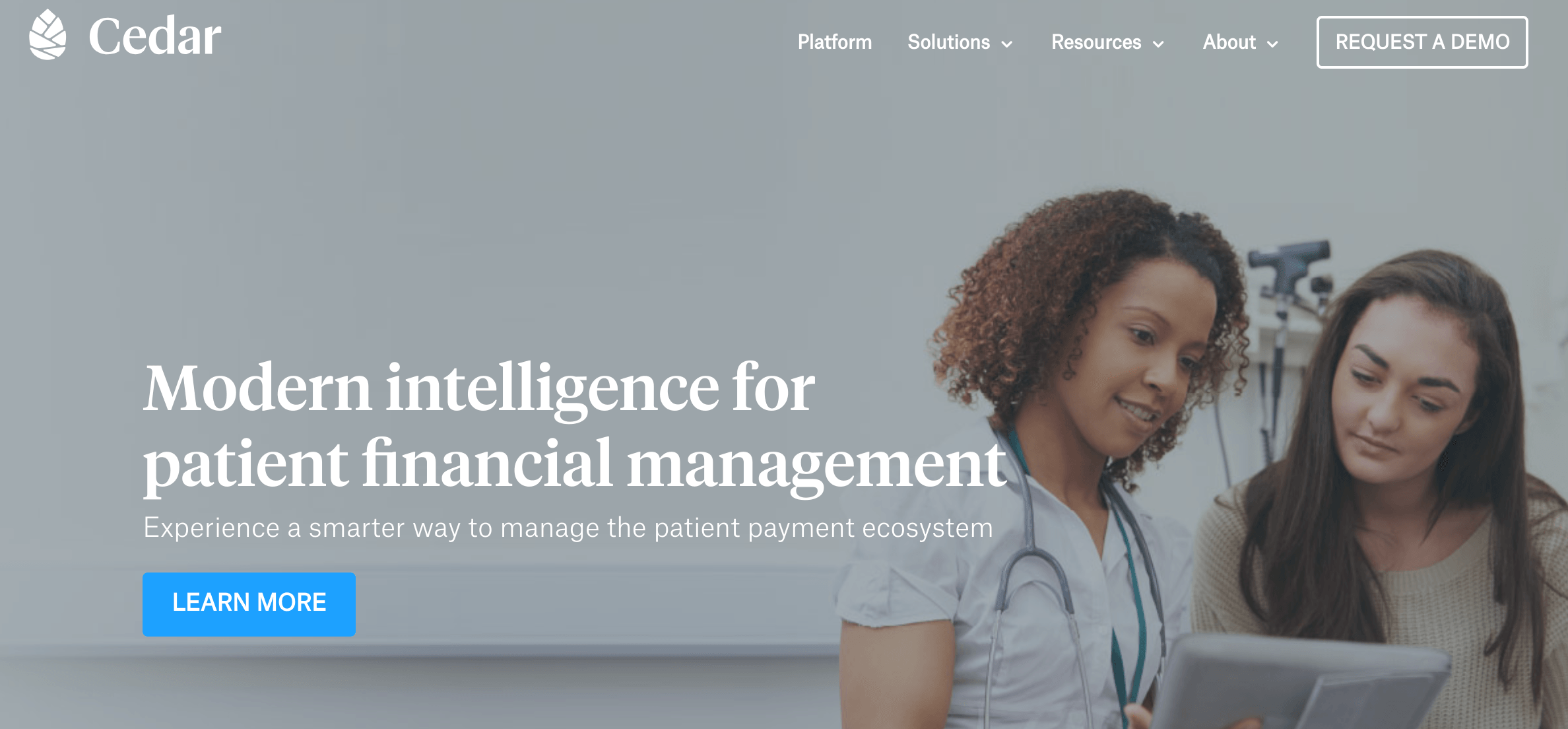 Cedar, the patient financial management platform for hospitals, health systems and independent medical groups, today announced a Series B fundraising round of $36 million,