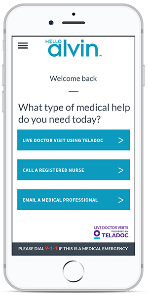 New Hello Alvin Healthcare Card Offers First Prepaid Telehealth Access for Employees