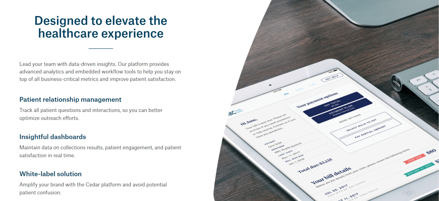 Cedar Unveils Next Evolution of Patient Payment Platform to Optimize Revenue Cycle 