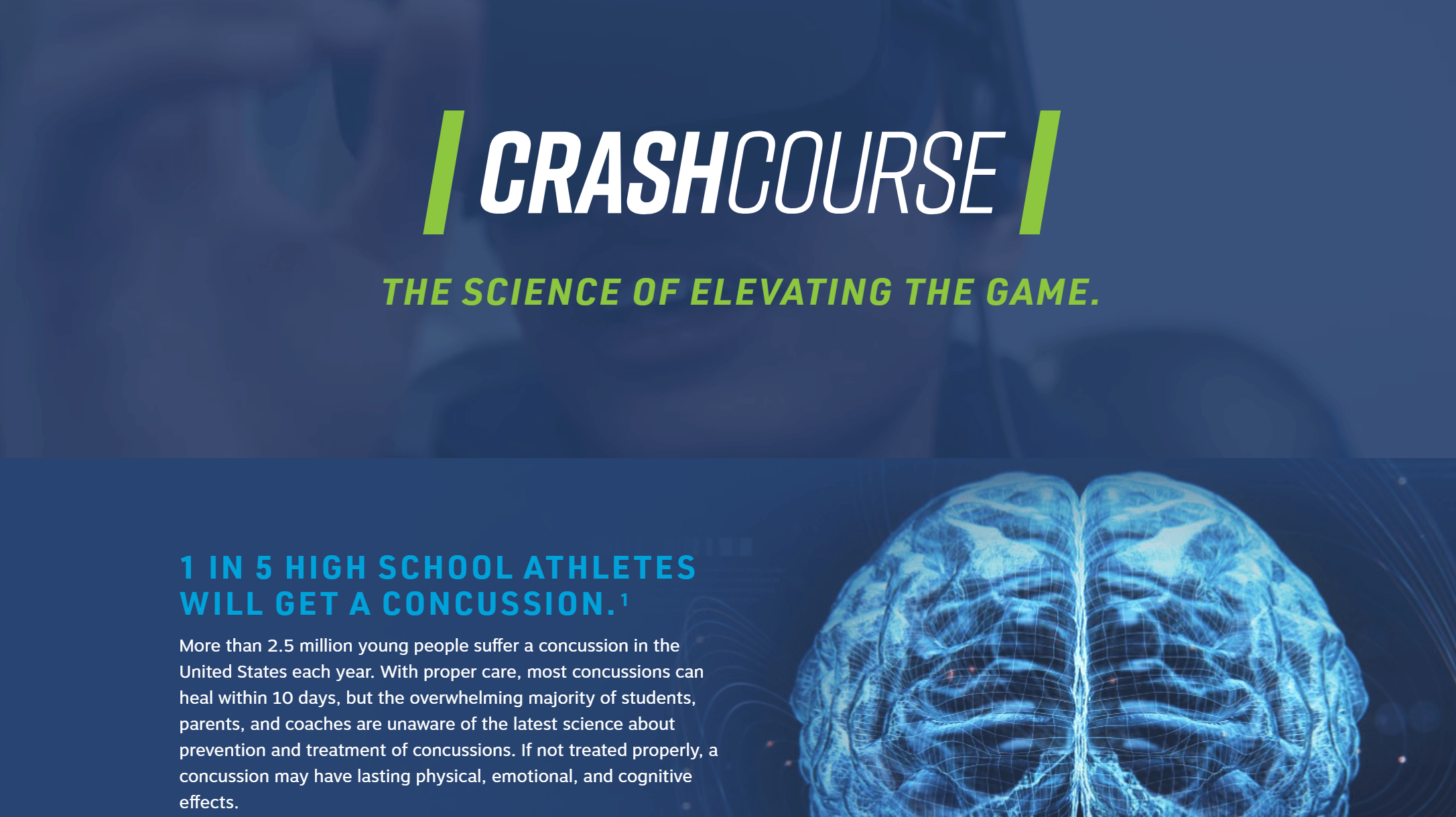 TechAids Launches Research-Based, Virtual Reality Concussion Education for Youth Athletes