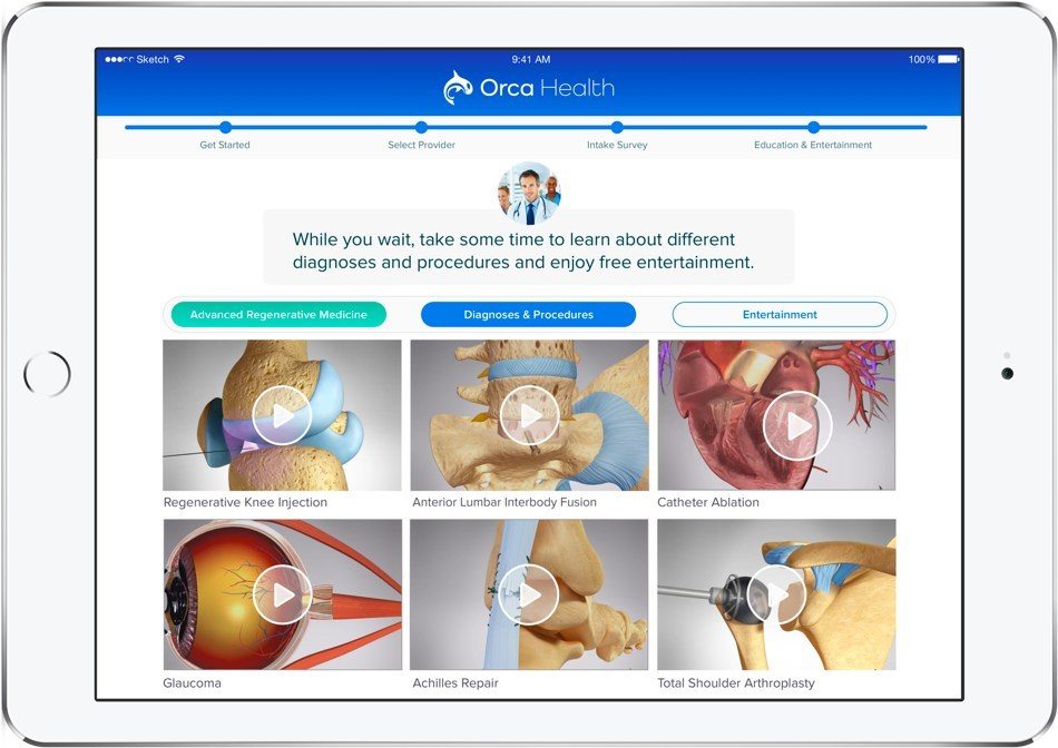 Orca Health Launches Waiting Room, a Digital Content Platform for Patients and Physicians