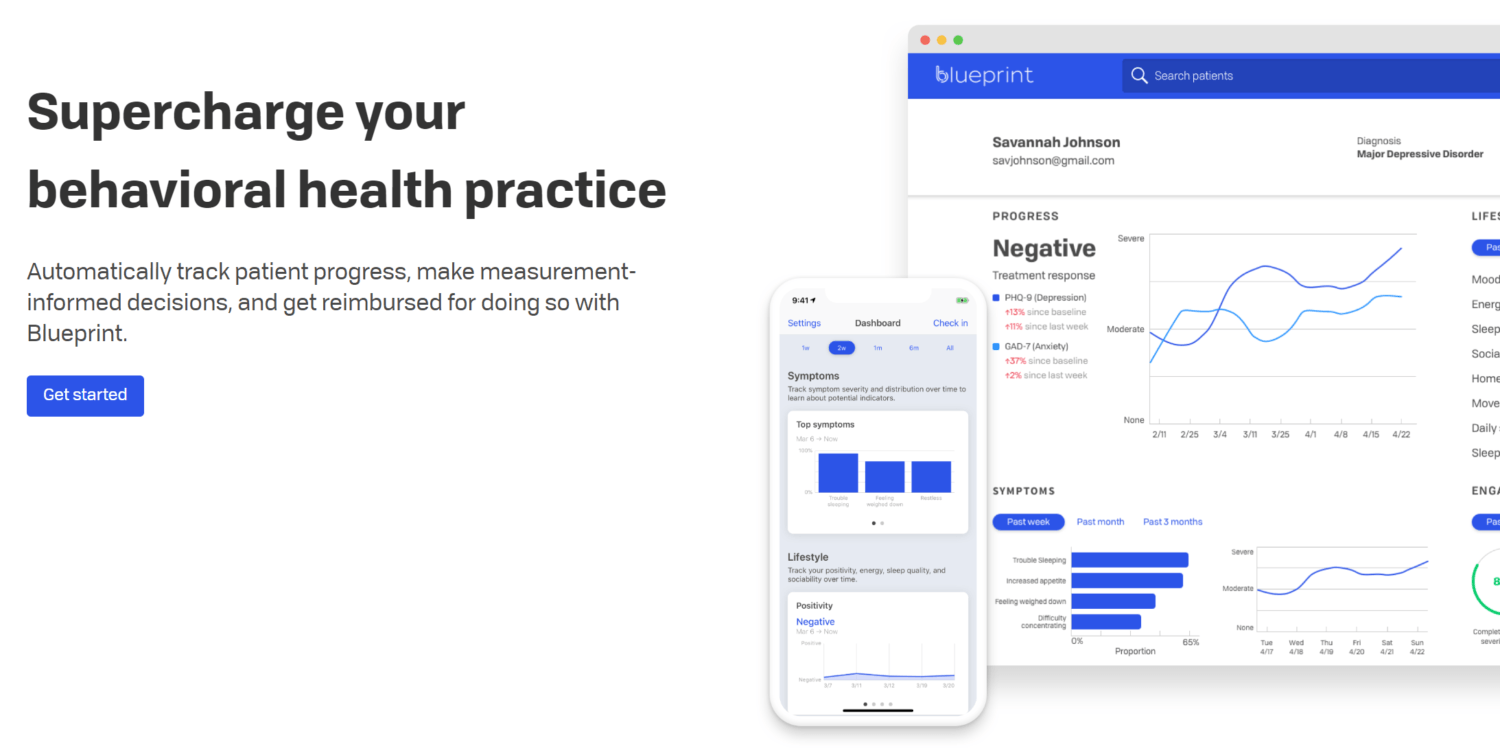 Behavioral Health Startup Blueprint Nabs $1.3M for Mental Health Assessment Platform