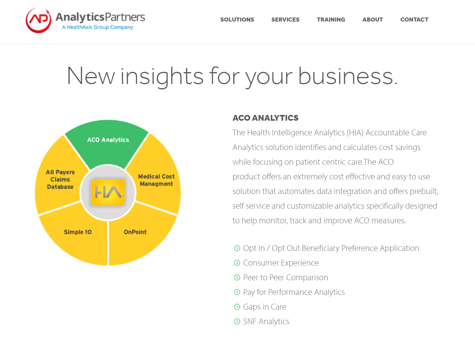 HealthAxis Group Acquires BI/Data Warehouse Company Analytics Partners