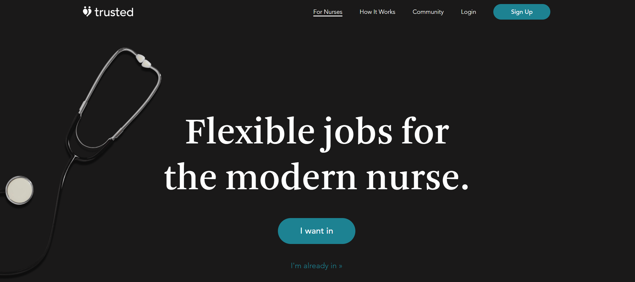 Digital Employment Marketplace for Nursing Professionals Trusted Health Lands $20M