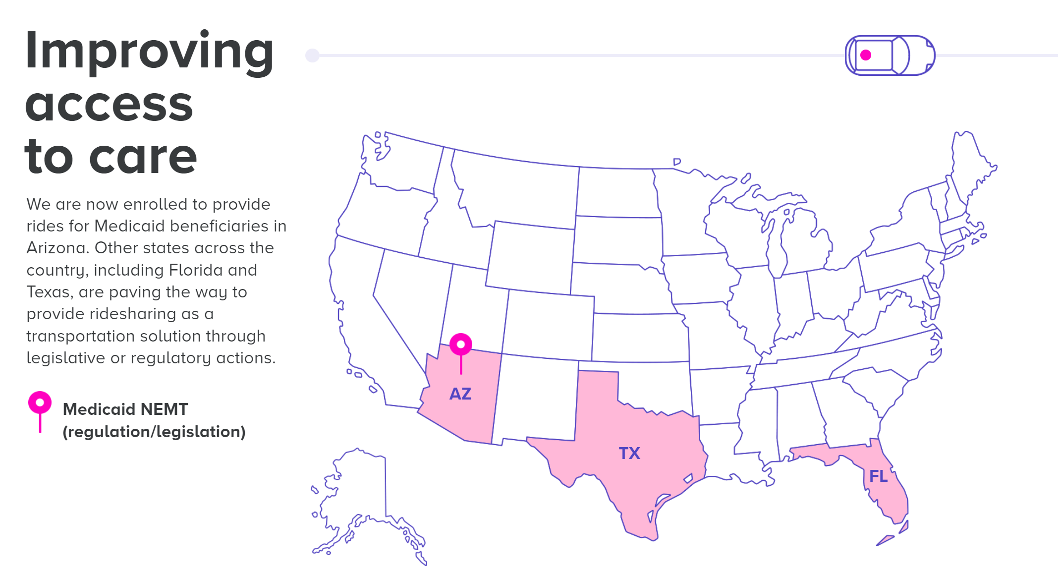 Lyft Now Provides Medicaid Patients Access to Medical Transportation in Arizona, Exploring Expansion to Texas & Florida