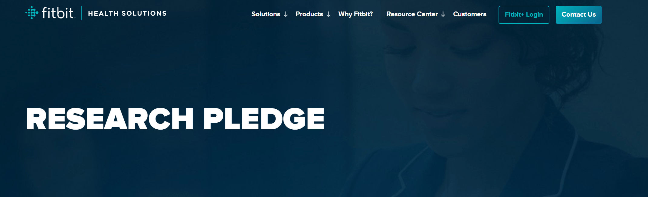 Fitbit Research Pledge