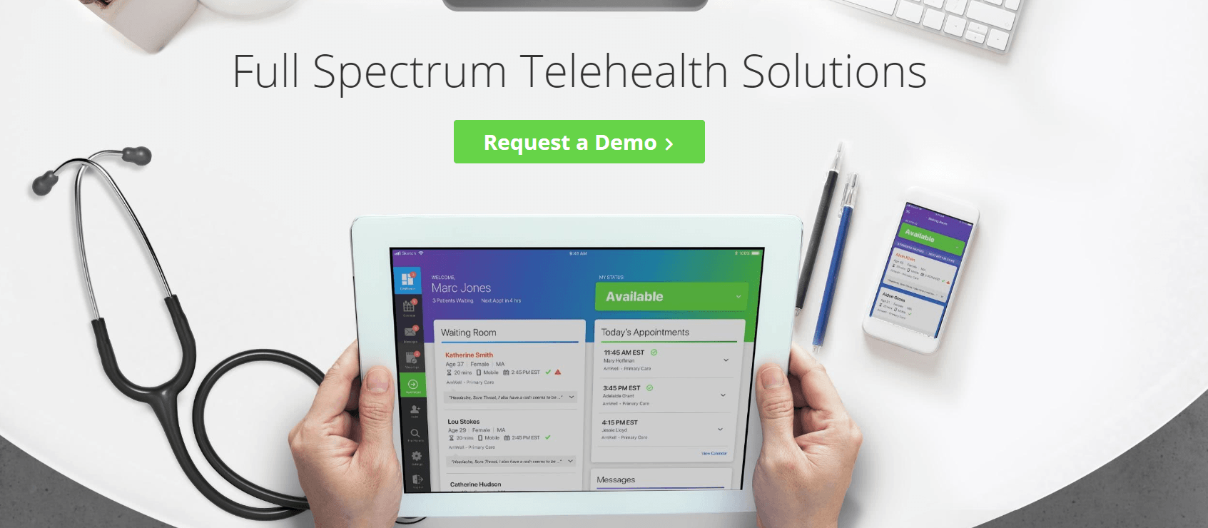 Amwell Raises 194M to Expand Telehealth Platform to Combat COVID19