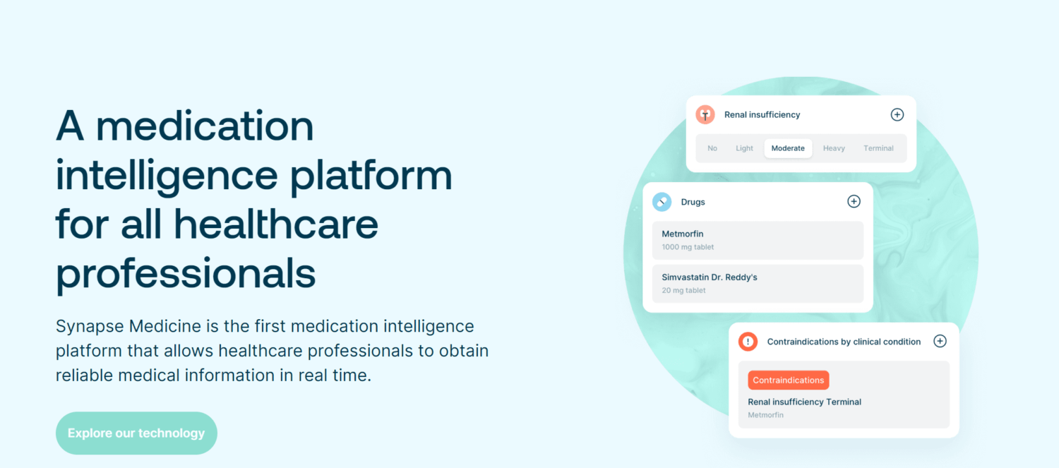 Synapse Medicine Raises $8M to Expand Medication Intelligence Platform to Ensure Prescription Safety