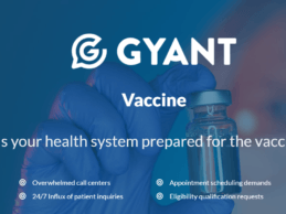 GYANT Develops First-to-Market COVID-19 Vaccine Care Navigation Tool