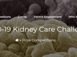 ASN, HHS Launches KidneyX COVID-19 Kidney Care Challenge