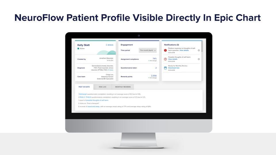 NeuroFlow Joins Epic App Orchard for Behavioral Health Integration