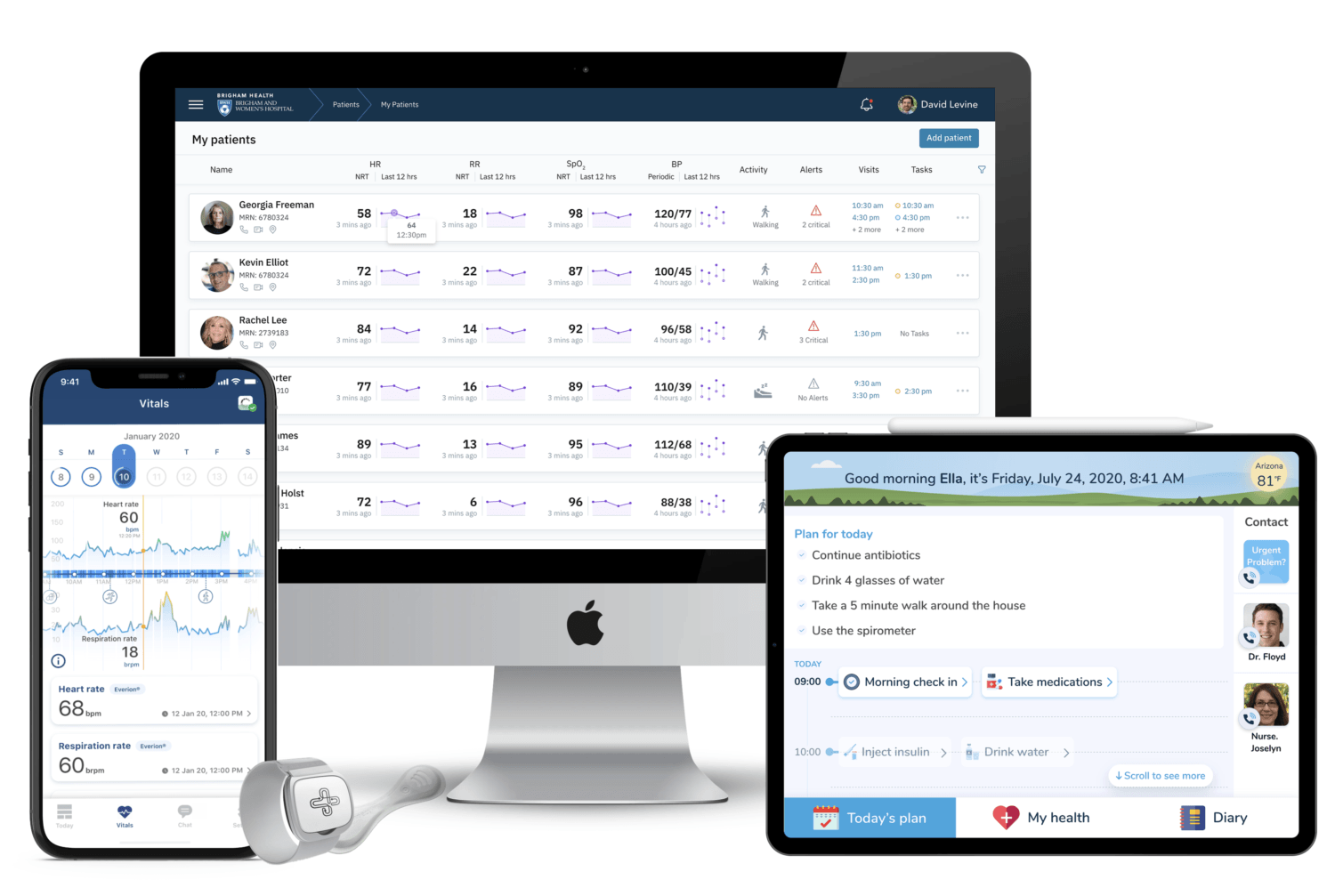 Brigham, Biofourmis Co-Develops Tech Solution to Enable Home Hospital Care 