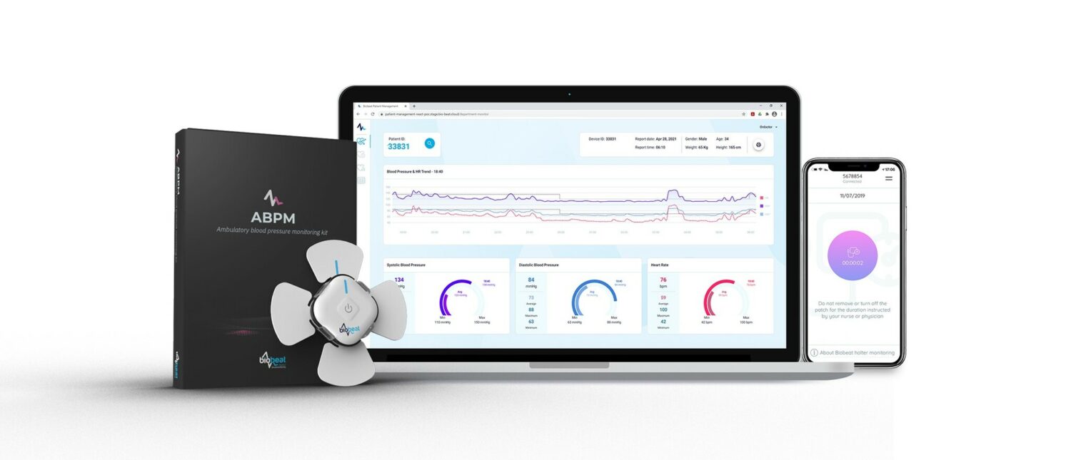 Biobeat Launches Wearable Ambulatory Blood Pressure Monitoring Device