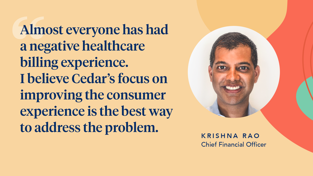 Cedar Appoints Krishna Rao as Chief Financial Officer