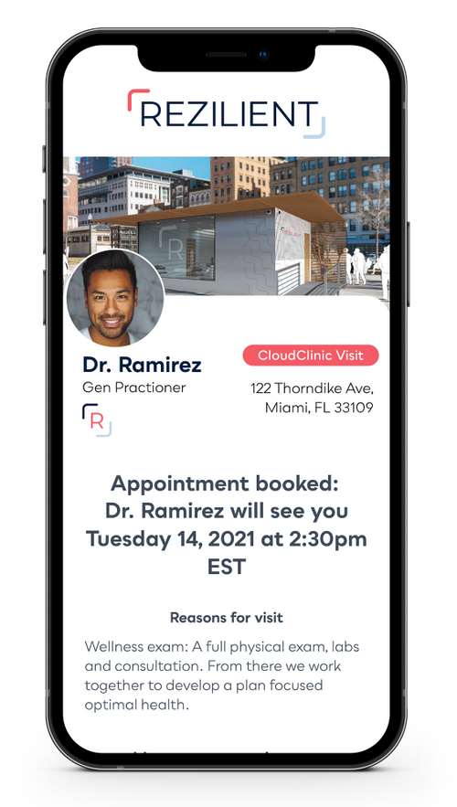 Rezilient Health Raises $2.5M to Open Virtual Primary Care CloudClinics