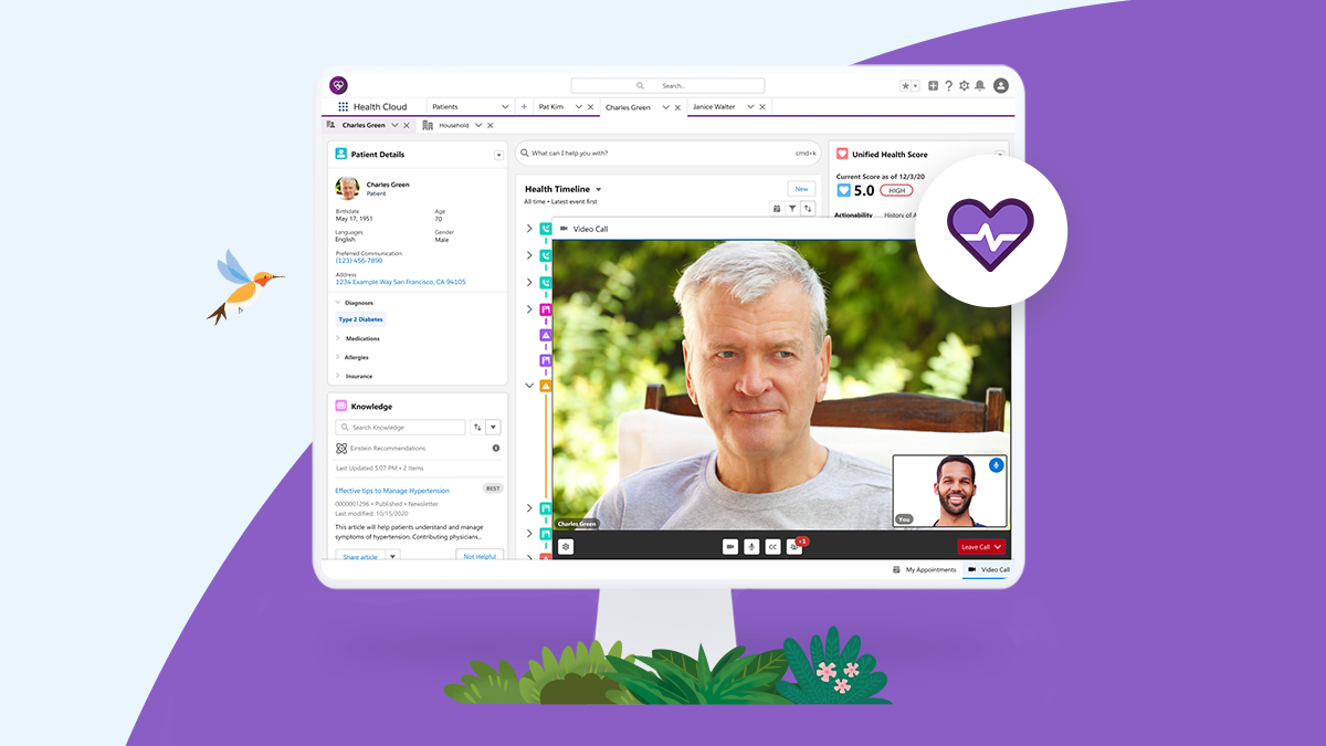 Salesforce Unveils Patient 360 for Health innovations to Improve Patient Outcomes 