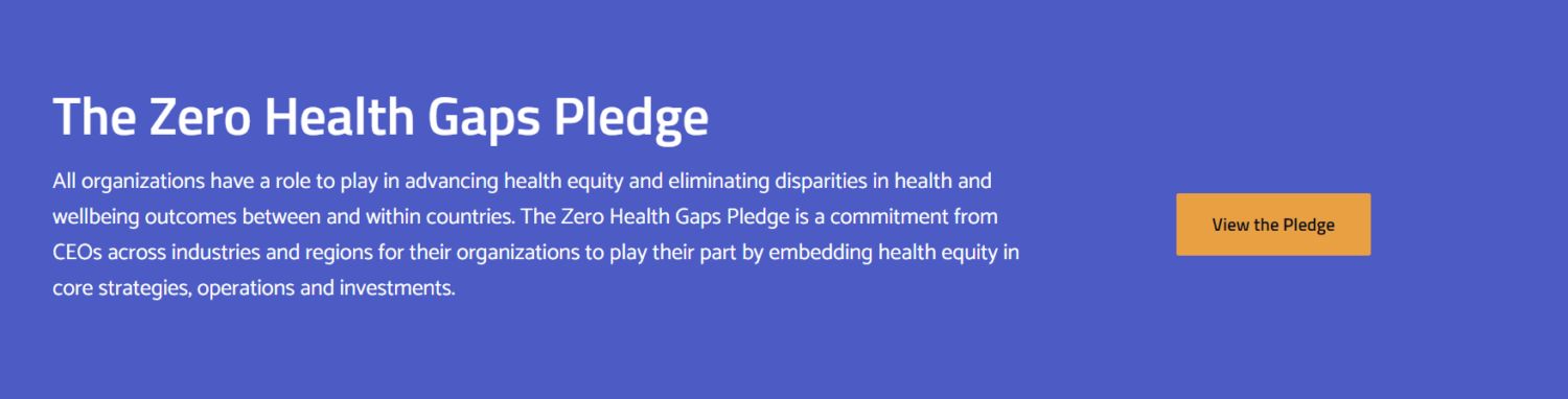 39 Organizations Sign Global Heath Equity Pledge to Advance Health Equity Globally