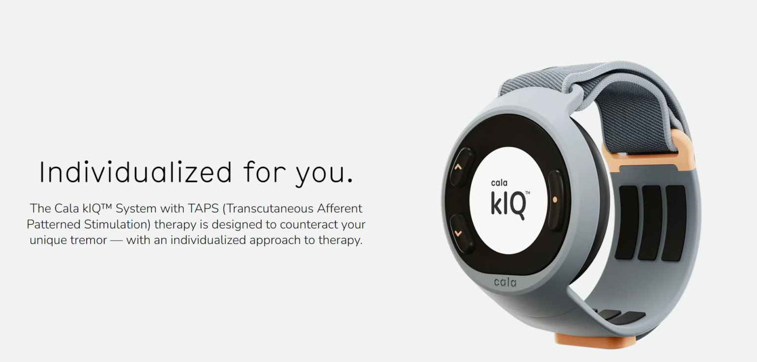 Cala Launches FDACleared Wearable Device for Tremor Relief