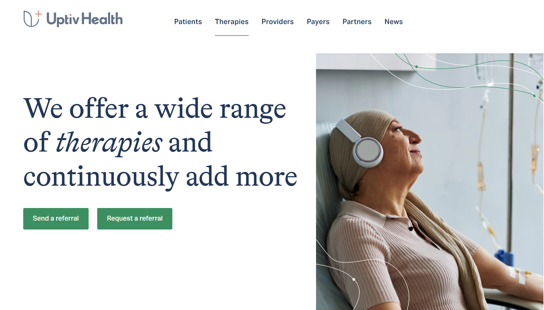 Uptiv Launches Hybrid Infusion Care Experience with $7.5M