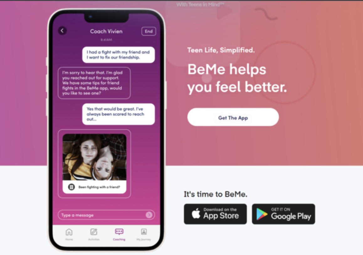 Teen Mental Health Startup BeMe Health Raises $1.5M From BCBS Kansas