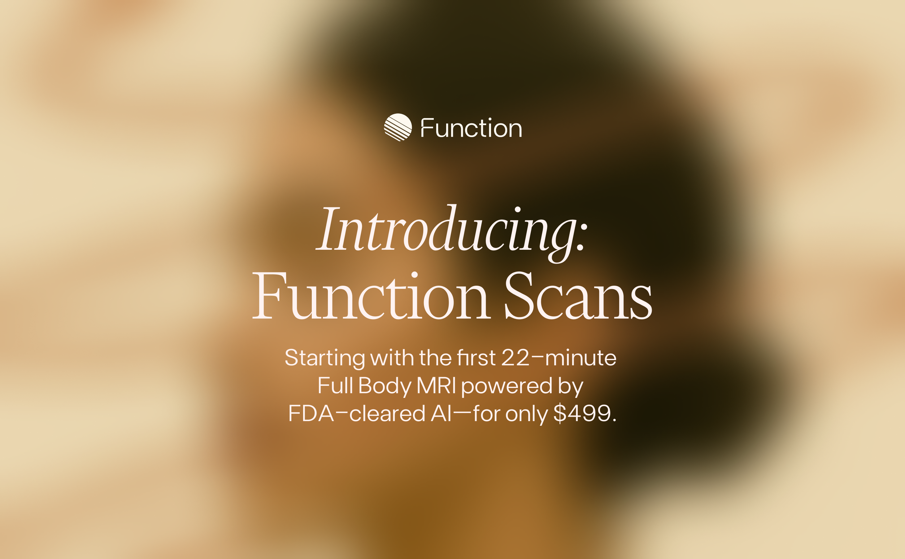Function Health Acquires Ezra, Launches 22-Min, $499 Full Body MRI Powered by Ezra AI