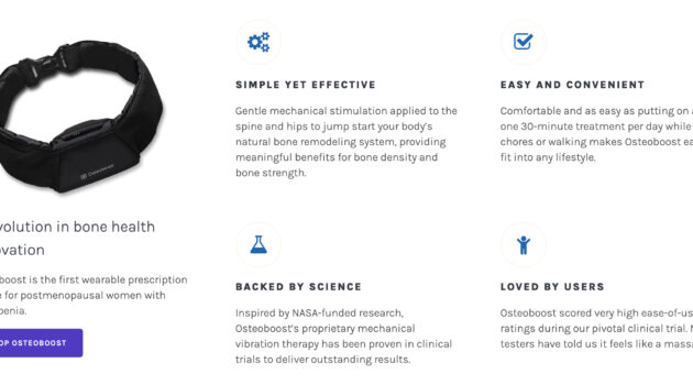 Osteoboost Launches First FDA-Cleared Prescription Wearable Nationwide to Combat Low Bone Density